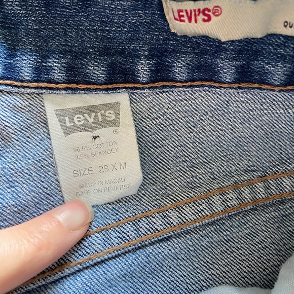 Levis Vintage mid rise flare jeans size 28xM - Picture 3 of 5